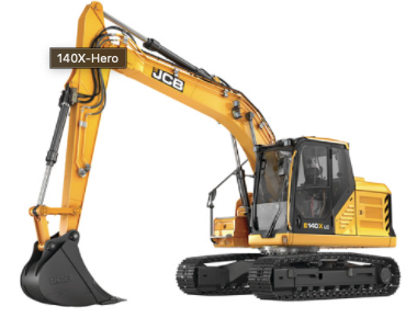 JCB 140X Tracked Diggers specifications